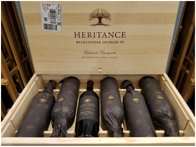 Heritance Vineyards Rutherford Dust Beckstoffer GIII