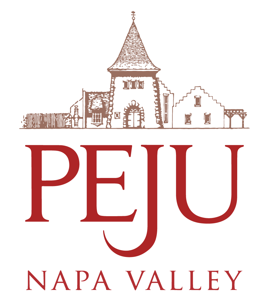 PEJU Tower Logo Napa Valley COLOR